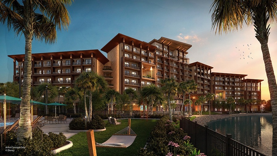 Island Tower DVC Exterior