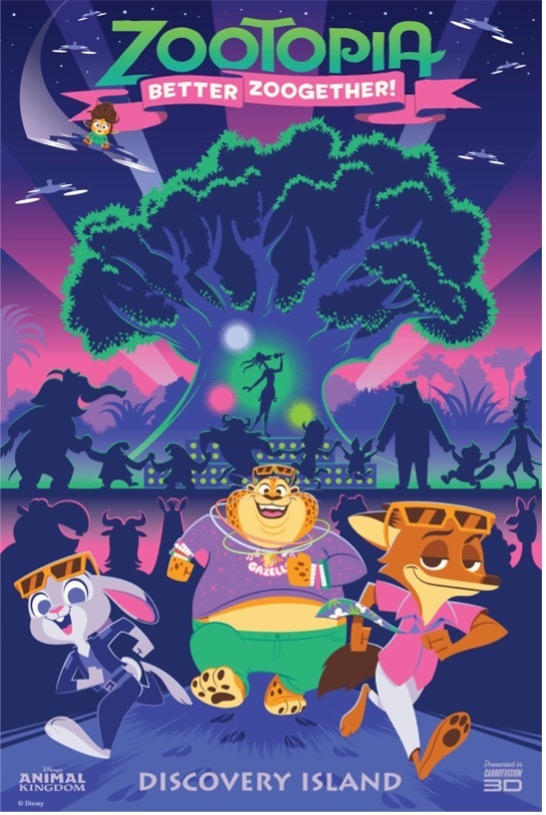 Zootopia Better Zoogether - Opening Date Poster