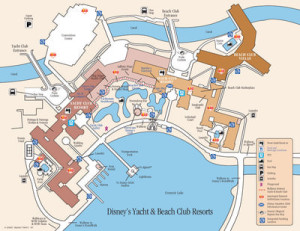 yacht-beach-club-disney-map - DVC Rental Store | Disney Vacation Club