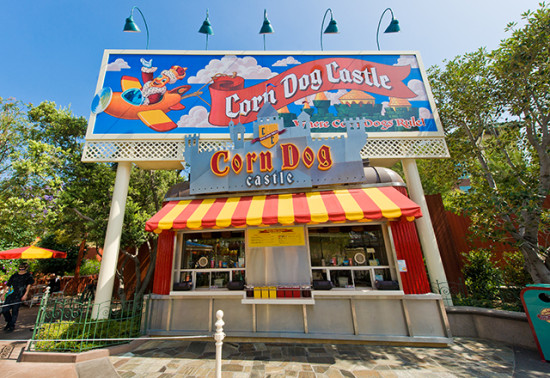 Corn Dog Castle at Disney's California Adventure Park. Photo courtesy Tom Bricker