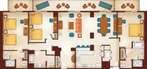 Aulani Grand Villa Floor Plan