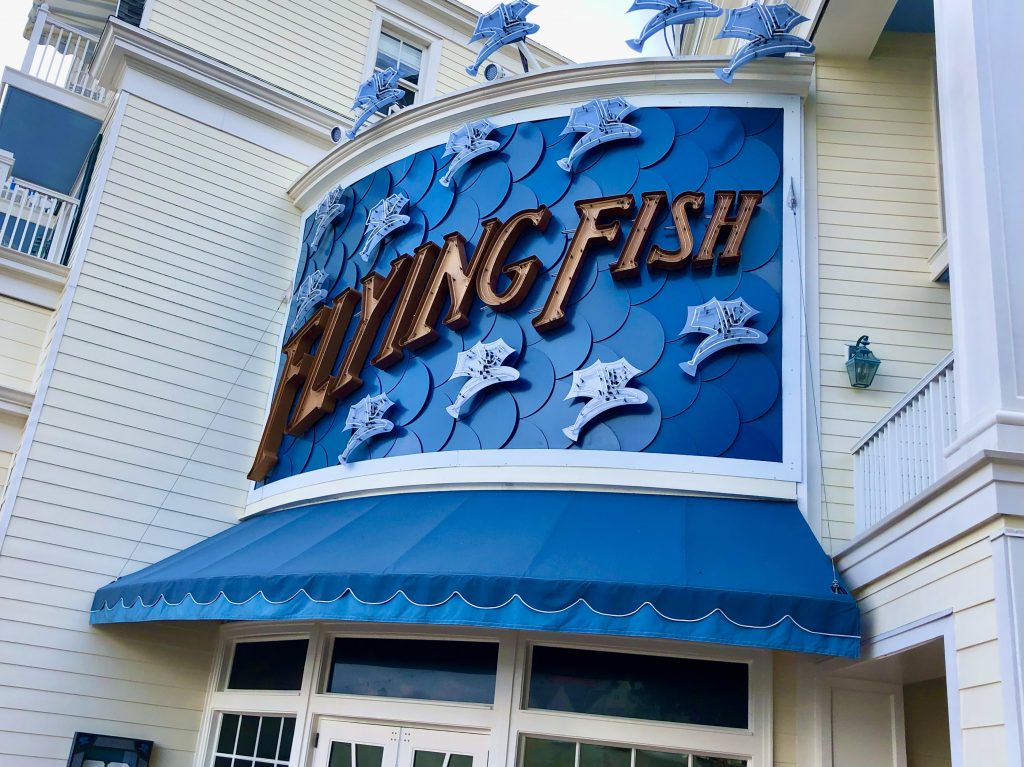 Flying Fish Signature Dining at Disney's Boardwalk