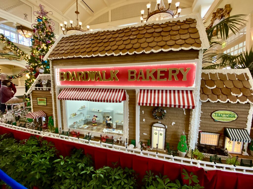 Boardwalk Gingerbread Display