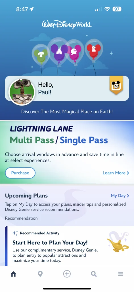 Lightning Lane Walt Disney World