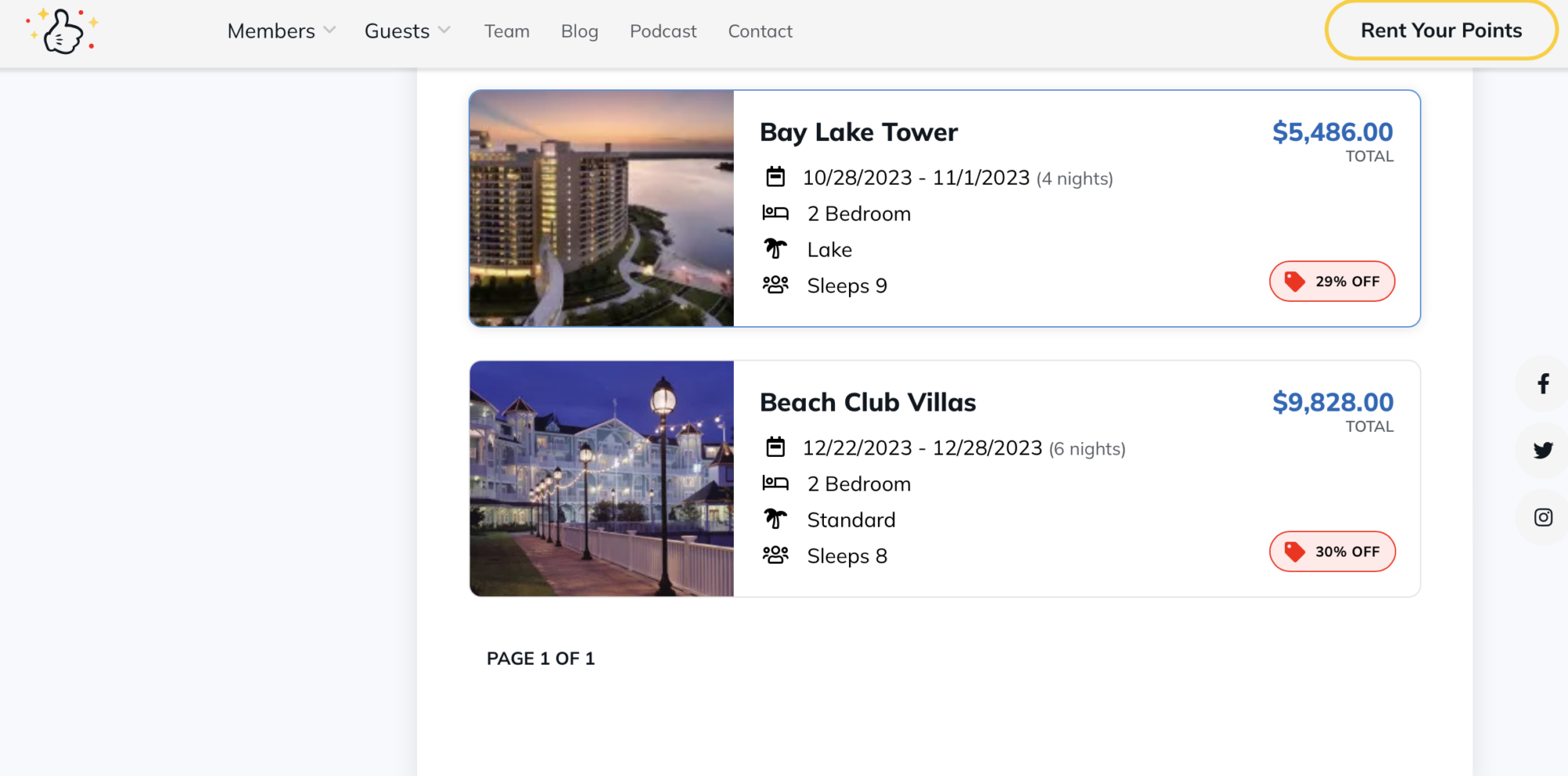 What Does It Cost to Stay at Disney's Beach Club Villas? - DVC Rental Store