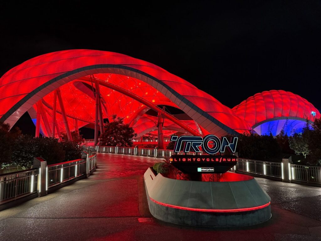 TRON Lightcycle Run Tron Ares overlay